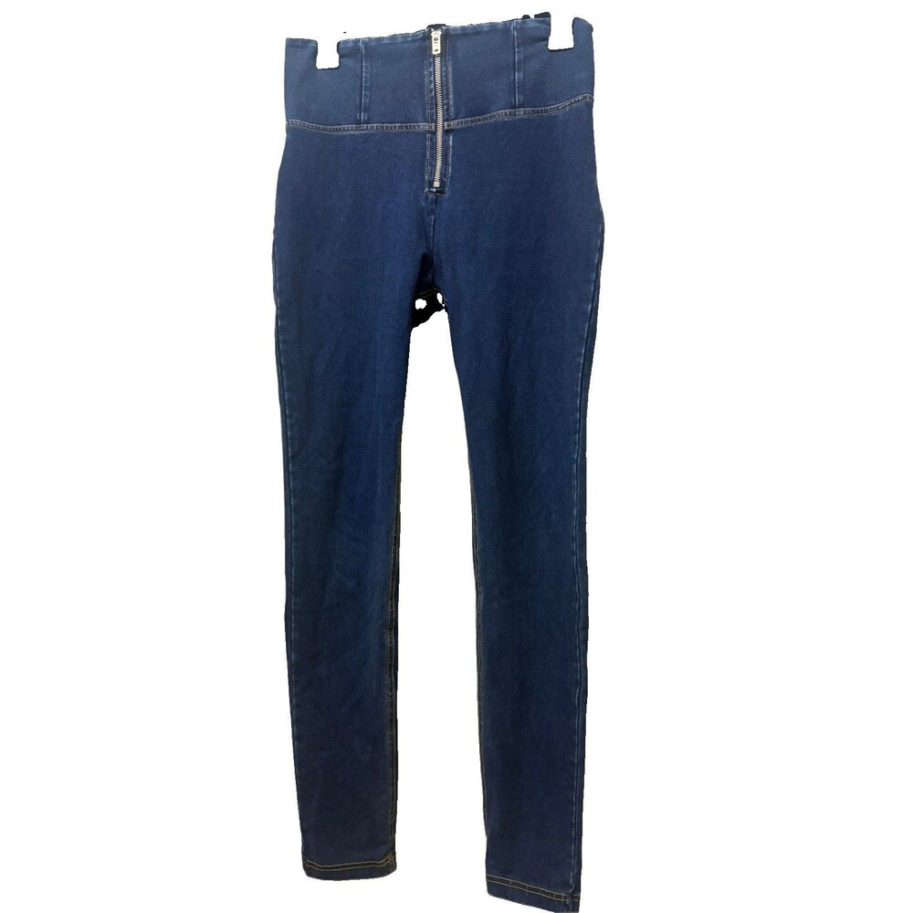 Freddy WR.UP Women's WRUP Denim High Waisted Dark Blue Full Length Size 6